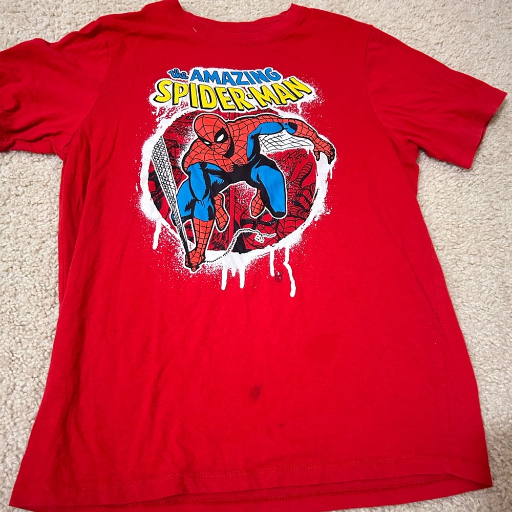 Marvel Amazing Spider-Man Red Kids T-Shirt